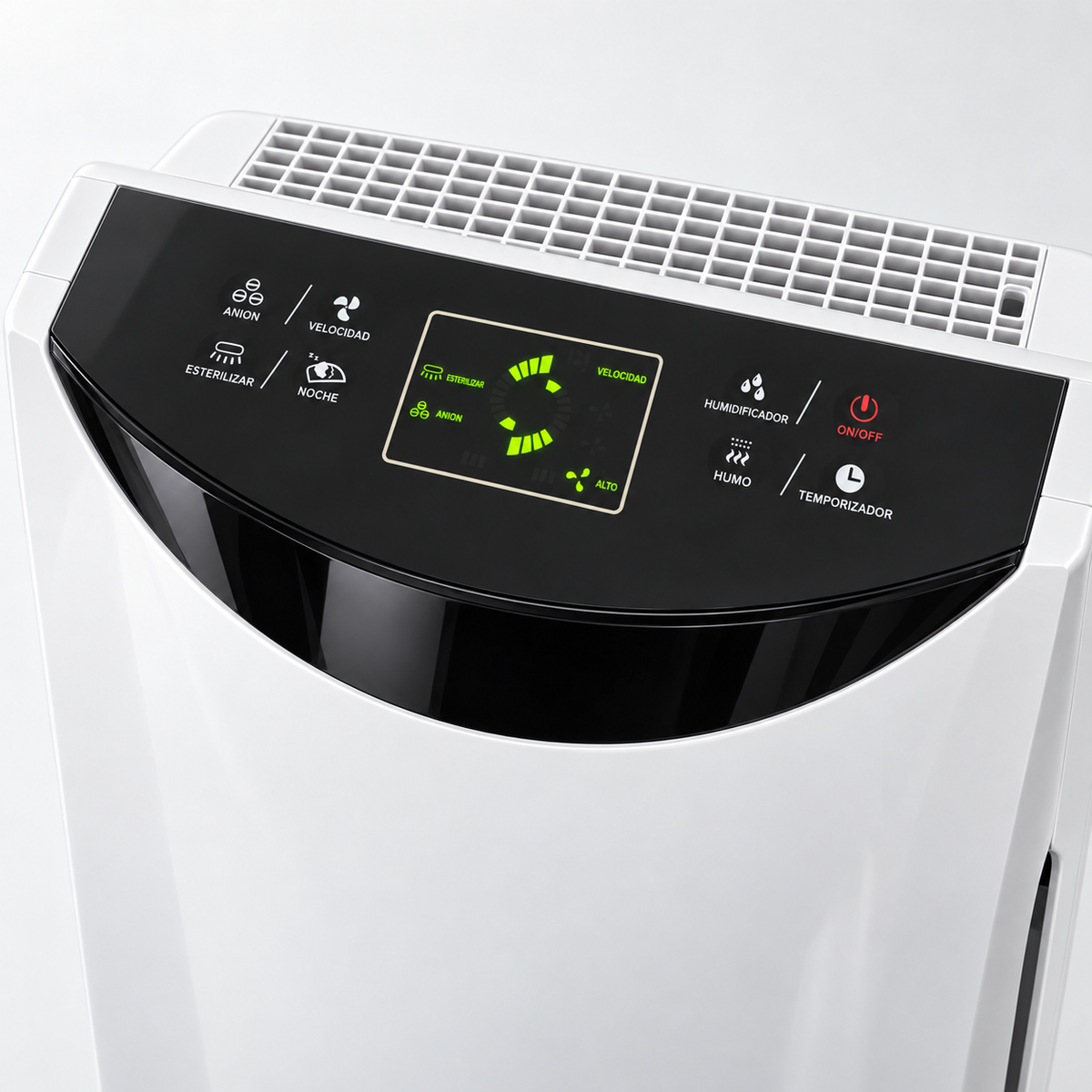 Purificador Compacto BRITECPURE K02A — HEPA H13 + UV + Humidificador