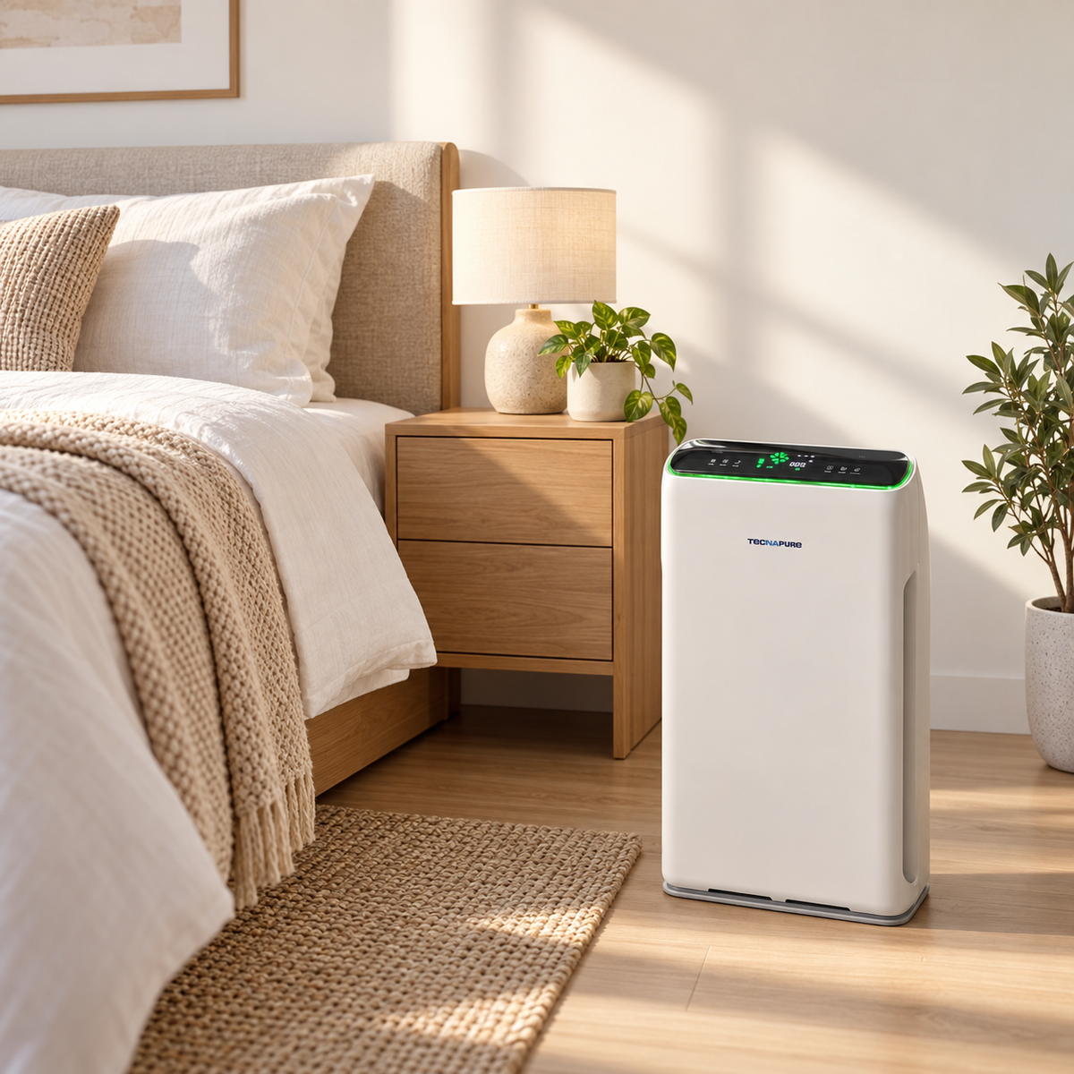 Purificador Torre BRITECPURE K06A — Sistema Compuesto 3 en 1