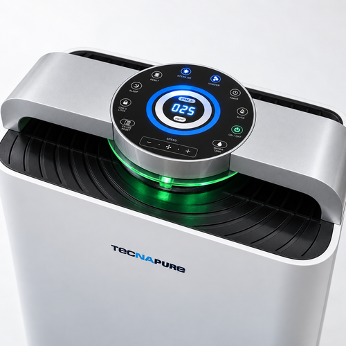 Purificador Multifunción 4 en 1 BRITECPURE K08A — Filtro H13 + UV-A + Humidificador